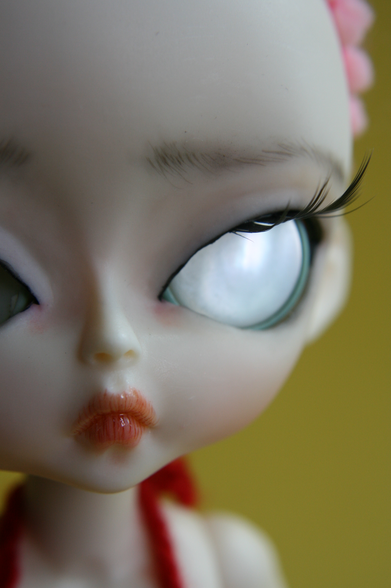 Vintage button eye 20mm