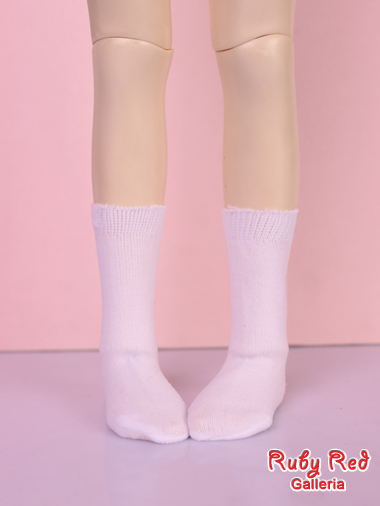 White short stocking