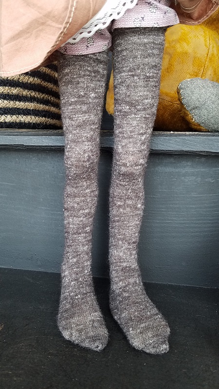 Brown fleck stockings