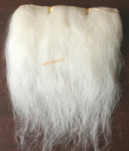 Synthetic Mohair weft