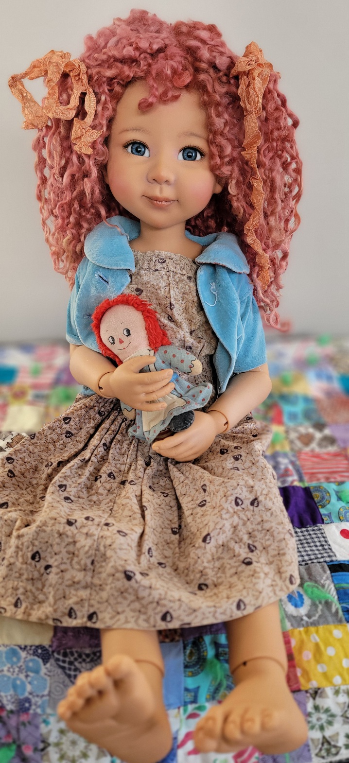 Shy by Meadow Dolls and ooak Oobie wig!