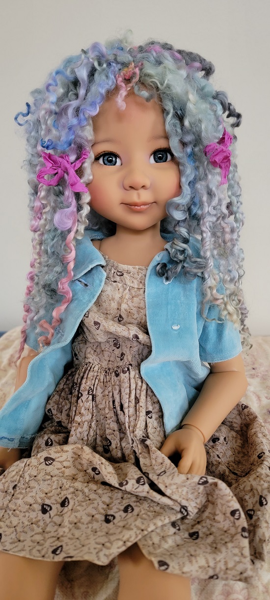 12" OOAK fantasy wig