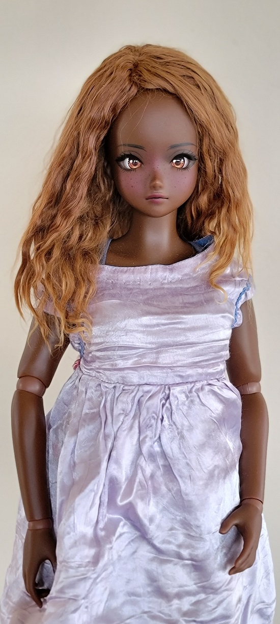 9" Dark Auburn Suri wig