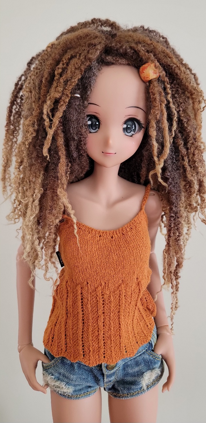 8-9" Extreme length dread lock wig