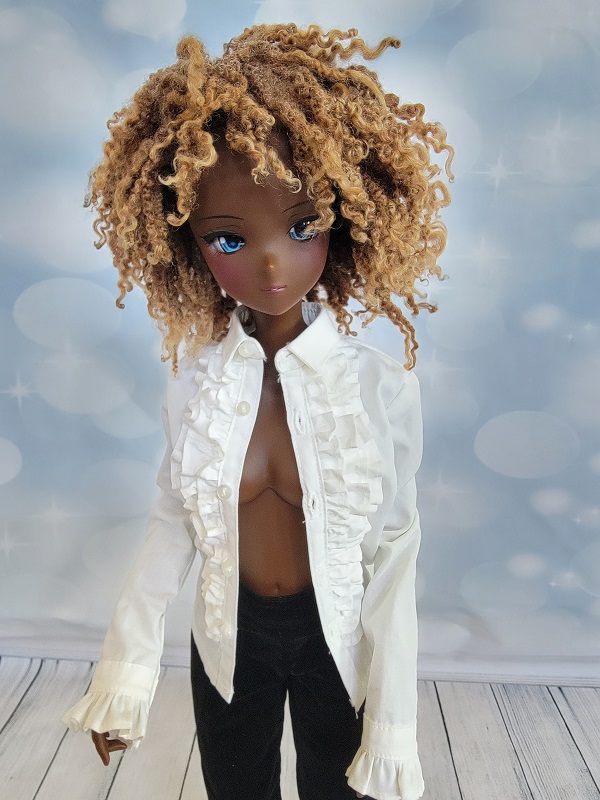 9"-9.5" Tiny wave and ringlet wig