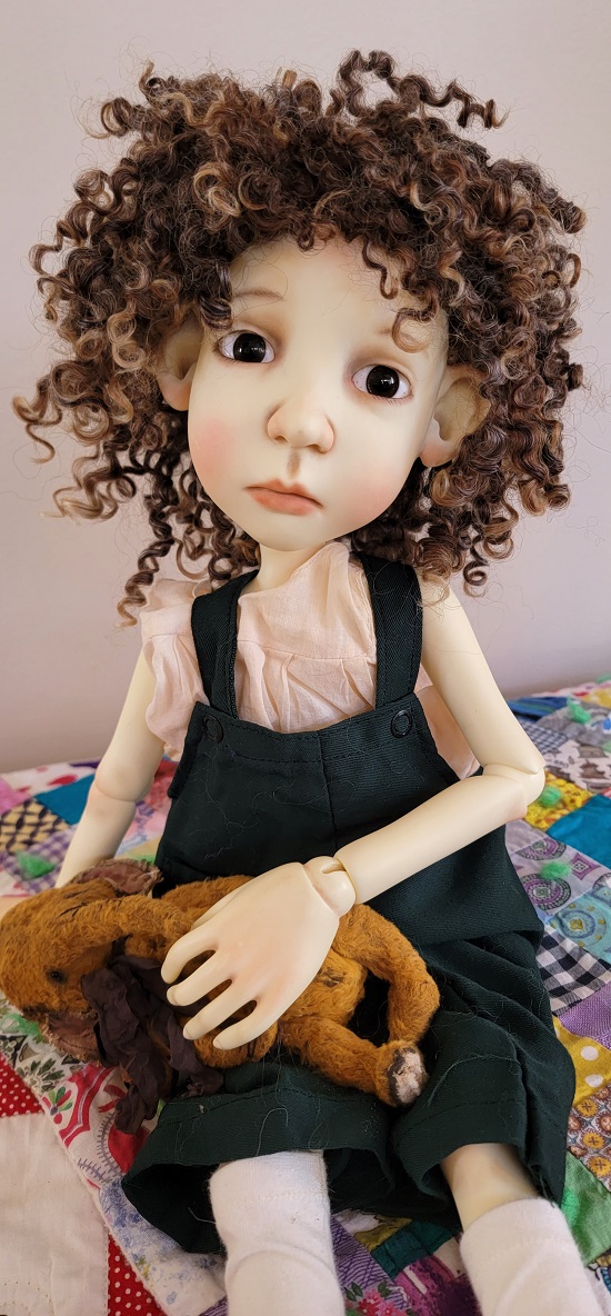 12" Loppy Lock wig