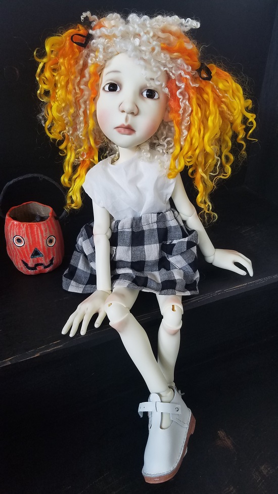 Fun and Funky Candy Corn Wig size 12"!