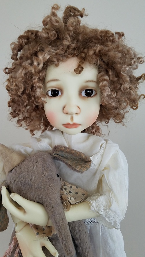 12" ooak Angora wig