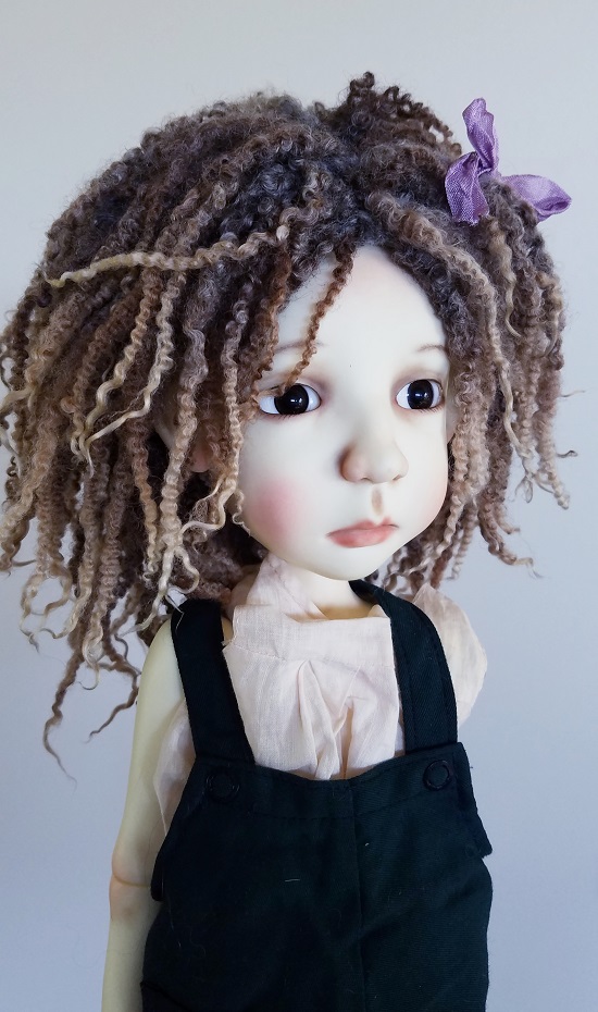 11-12 inch Natural dread wig