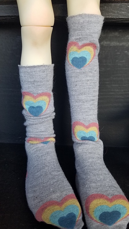 Heart socks