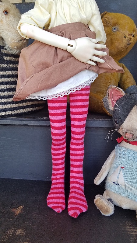 Pinks stripe stocking