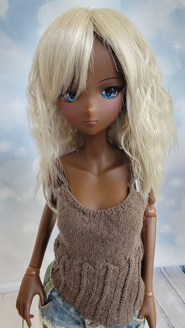 Silver wig